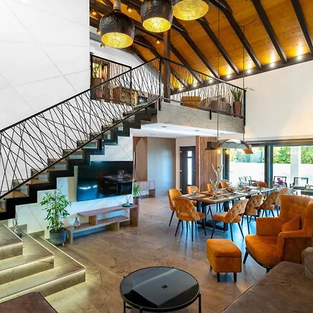 Luxury Meden Dol With Heated Pool, Hot-tub, 2 Saunas Villa