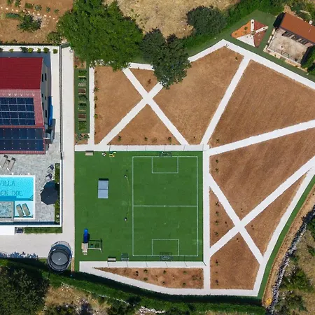 Βίλα Luxury Meden Dol With Heated Pool, Hot-tub, 2 Saunas Skradin