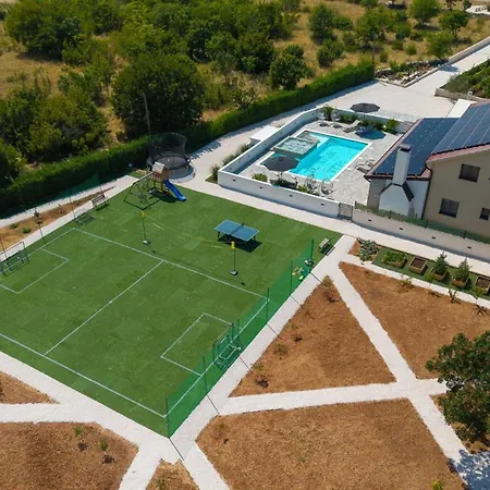Villa Luxury Meden Dol With Heated Pool, Hot-tub, 2 Saunas