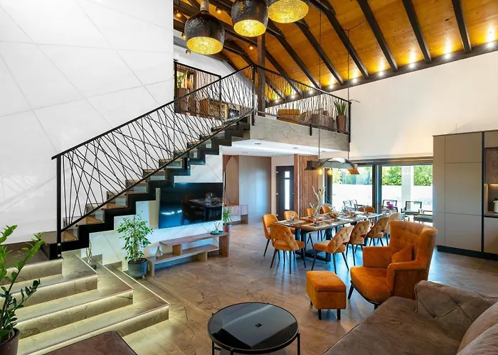 Luxury Meden Dol With Heated Pool, Hot-tub, 2 Saunas Villa