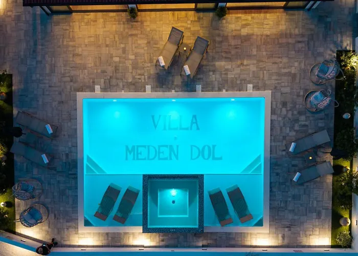 Villa Luxury Meden Dol With Heated Pool, Hot-tub, 2 Saunas